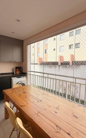 Apartamento à venda com 69m², 2 quartos e 1 vagaSacada