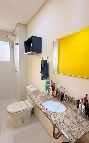 Apartamento à venda com 69m², 2 quartos e 1 vagaBanheiro Social