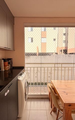 Apartamento à venda com 69m², 2 quartos e 1 vagaSacada