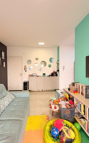 Apartamento à venda com 69m², 2 quartos e 1 vagaSala