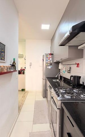 Apartamento à venda com 69m², 2 quartos e 1 vagaCozinha