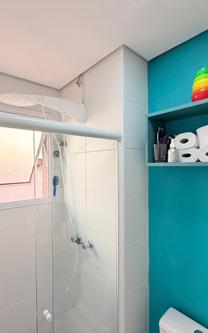 Apartamento à venda com 69m², 2 quartos e 1 vagaBanheiro da Suíte