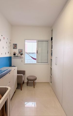 Apartamento à venda com 69m², 2 quartos e 1 vagaQuarto 1