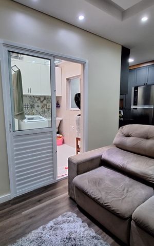 Apartamento à venda com 58m², 2 quartos e 1 vaga Apartamento à venda com 58m², 2 quartos e 1 vagaSala