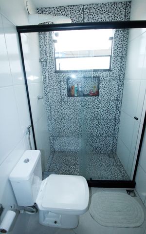 Casa à venda com 269m², 4 quartos e 4 vagasBanheiro da Suíte - Anexo