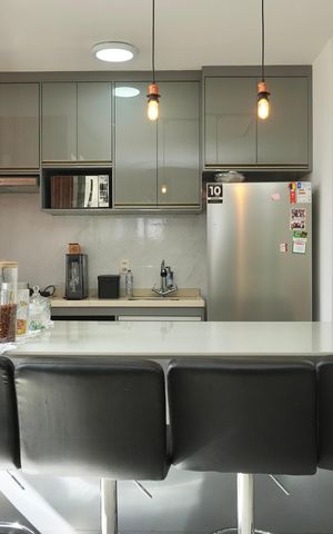 Apartamento à venda com 62m², 2 quartos e 1 vagaCozinha e Área de Serviço