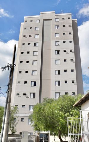 Apartamento à venda com 62m², 2 quartos e 1 vagaFachada do bloco