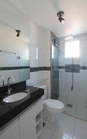 Apartamento à venda com 55m², 2 quartos e 1 vagaBanheiro da Suíte