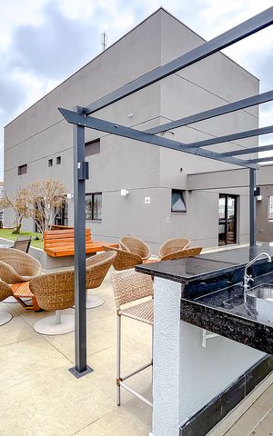 Studio à venda com 26m², 1 quarto e 1 vagaÁrea comum