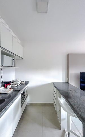 Studio à venda com 26m², 1 quarto e 1 vagaCozinha