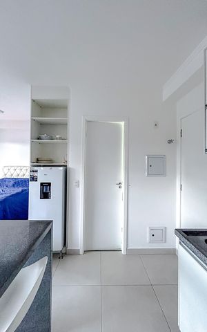 Studio à venda com 26m², 1 quarto e 1 vagaCozinha