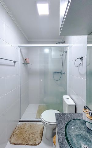 Studio à venda com 26m², 1 quarto e 1 vagaBanheiro