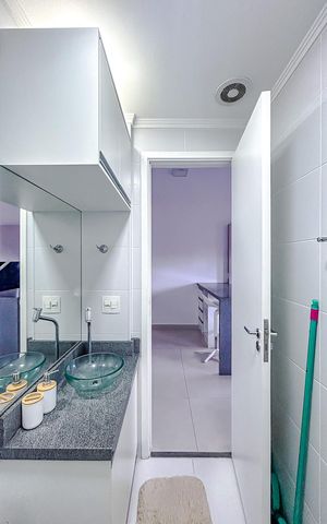 Studio à venda com 26m², 1 quarto e 1 vagaBanheiro