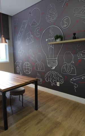 Apartamento à venda com 83m², 2 quartos e 1 vagaÁrea comum - Sala de estudos