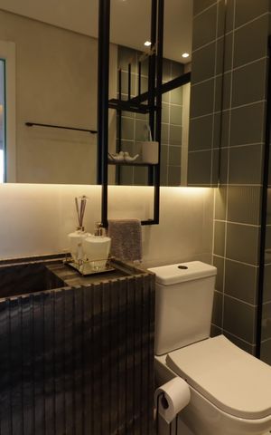 Apartamento à venda com 83m², 2 quartos e 1 vagaBanheiro da Suíte 2