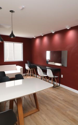 Apartamento para alugar com 25m², 2 quartos e sem vagaÁrea comum - Salão de festas