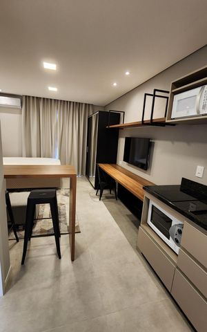 Studio para alugar com 27m², 1 quarto e sem vaga Studio para alugar com 27m², 1 quarto e sem vagaStudio