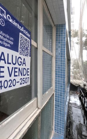 Apartamento para alugar com 86m², 2 quartos e 1 vagaFachada | Adesivo/Placa Quintoandar instalado 