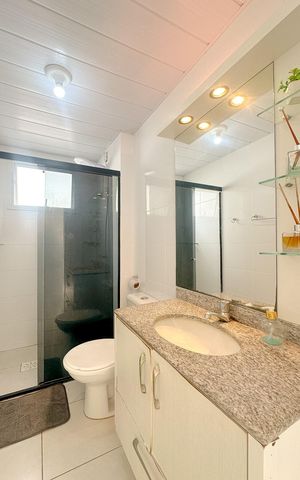 Apartamento para alugar com 55m², 2 quartos e 1 vagaBanheiro