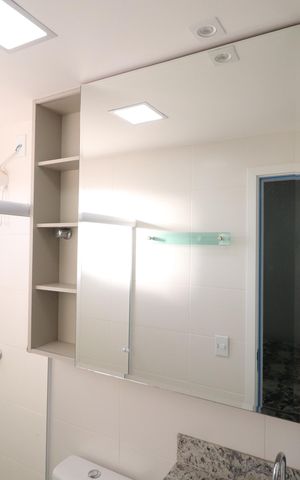 Apartamento para alugar com 60m², 2 quartos e 1 vagaBanheiro do Quarto 2