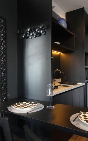 Studio à venda com 31m², 1 quarto e sem vagaCozinha