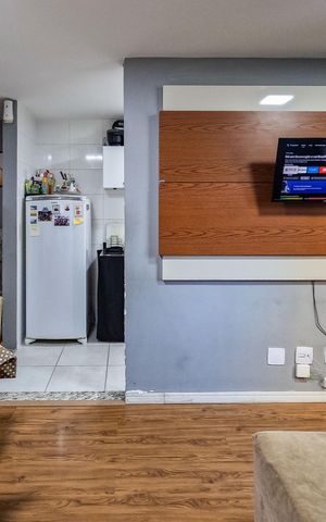 Apartamento à venda com 47m², 2 quartos e 1 vaga