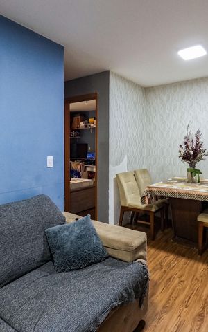 Apartamento à venda com 47m², 2 quartos e 1 vaga