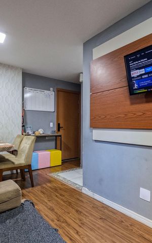 Apartamento à venda com 47m², 2 quartos e 1 vaga