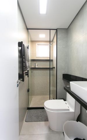 Apartamento à venda com 41m², 2 quartos e 1 vaga Apartamento à venda com 41m², 2 quartos e 1 vagaBanheiro