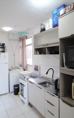 Apartamento à venda com 38m², 2 quartos e 1 vagaCozinha
