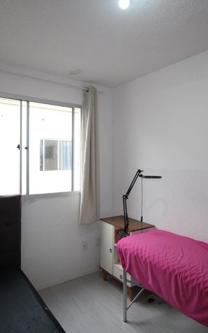 Apartamento à venda com 38m², 2 quartos e 1 vagaQuarto 2