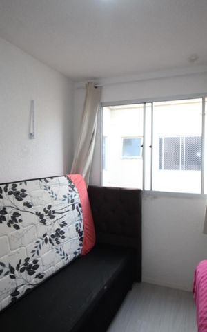Apartamento à venda com 38m², 2 quartos e 1 vagaQuarto 2