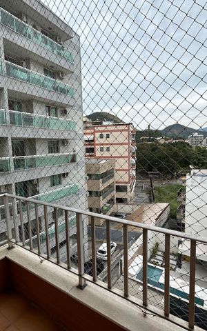 Apartamento à venda com 89m², 2 quartos e 1 vagaVaranda do Quarto 1