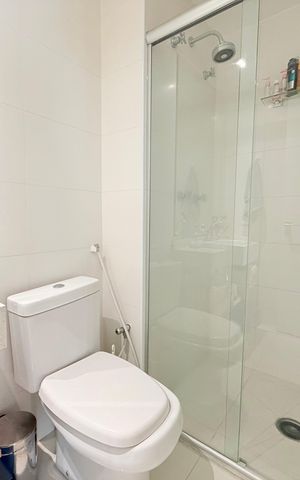 Apartamento à venda com 50m², 1 quarto e 1 vaga Apartamento à venda com 50m², 1 quarto e 1 vagaBanheiro