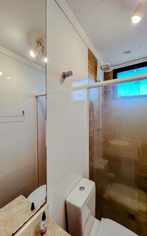 Apartamento à venda com 62m², 2 quartos e 1 vagaBanheiro da Suíte