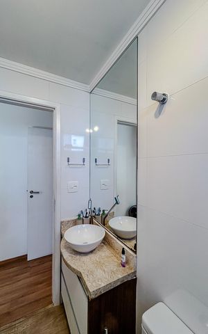 Apartamento à venda com 62m², 2 quartos e 1 vagaBanheiro da Suíte