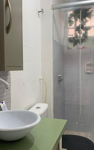 Apartamento para alugar com 57m², 2 quartos e 1 vaga Apartamento para alugar com 57m², 2 quartos e 1 vagaBanheiro