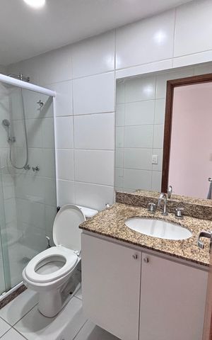 Apartamento à venda com 85m², 3 quartos e 1 vagaBanheiro do Quarto 1
