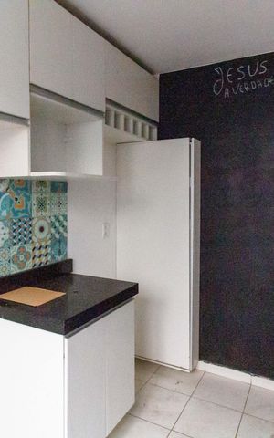 Apartamento para alugar com 44m², 2 quartos e 1 vagaCozinha e Área de Serviço
