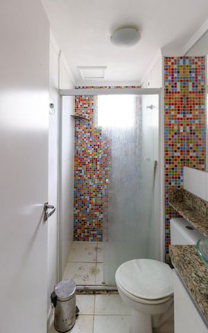 Apartamento para alugar com 44m², 2 quartos e 1 vagaBanheiro