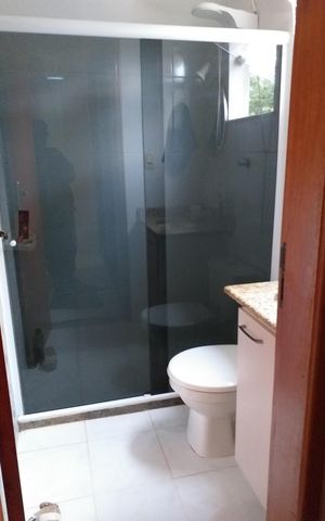 Casa de condomínio para alugar com 105m², 3 quartos e 2 vagas Casa de condomínio para alugar com 105m², 3 quartos e 2 vagasBanheiro