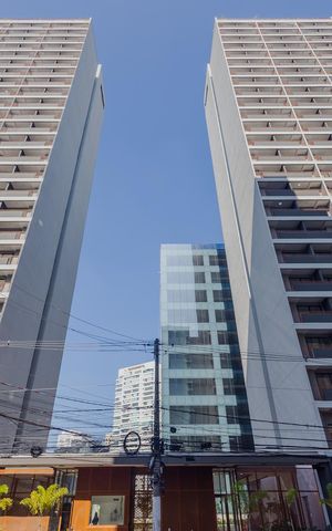 Studio à venda com 25m², 1 quarto e sem vaga Studio à venda com 25m², 1 quarto e sem vagaFachada