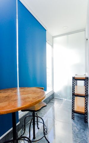 Studio para alugar com 36m², 1 quarto e 1 vagaVaranda