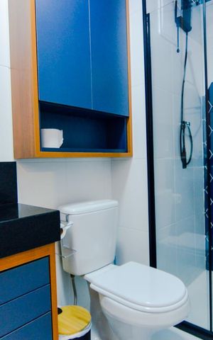 Studio para alugar com 36m², 1 quarto e 1 vagaBanheiro