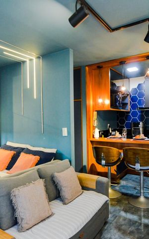 Studio para alugar com 36m², 1 quarto e 1 vagaStudio