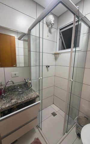 Apartamento à venda com 94m², 2 quartos e 1 vaga Apartamento à venda com 94m², 2 quartos e 1 vagaBanheiro