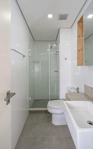 Apartamento para alugar com 39m², 1 quarto e 1 vaga Apartamento para alugar com 39m², 1 quarto e 1 vagaBanheiro