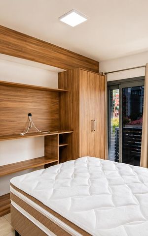 Apartamento para alugar com 39m², 1 quarto e 1 vaga Apartamento para alugar com 39m², 1 quarto e 1 vagaQuarto