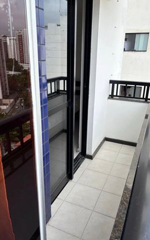Apartamento para alugar com 50m², 1 quarto e sem vagaVaranda da Sala/cozinha