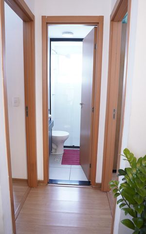 Apartamento à venda com 44m², 2 quartos e 1 vaga